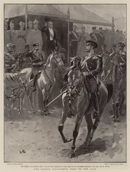 Het Bezoek van de Franse President aan de Tsaar